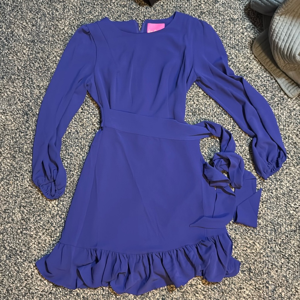 LILLY PULITZER wrap DRESS - SIZE 2 XS/small